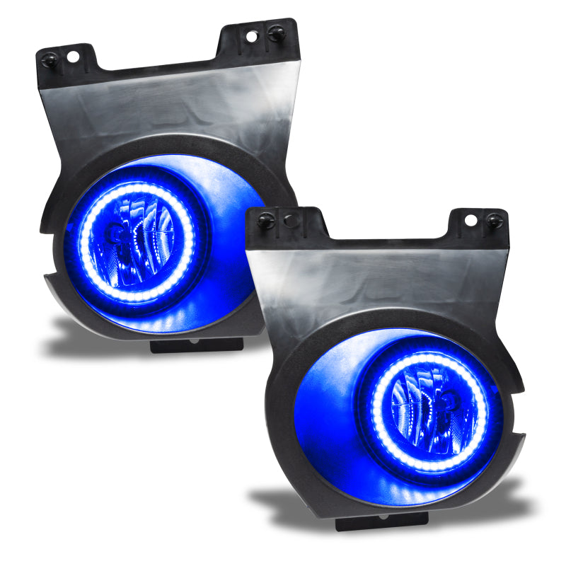 Oracle Lighting 11-14 Ford F-150 Pre-Assembled LED Halo Fog Lights -Blue SEE WARRANTY