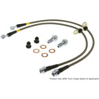 StopTech 04-08 Cadillac STS / 05-08 14-15 Chevrolet Corvette Stainless Steel Rear Brake Lines Stoptech Brake Line Kits