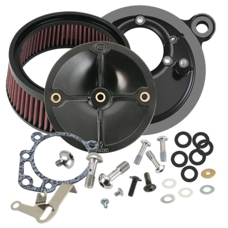 S&S Cycle 93-99 BT w/ Super E/G Carb Stealth Air Cleaner Kit w/o Cover