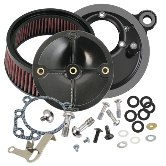 S&S Cycle 93-99 BT w/ Super E/G Carb Stealth Air Cleaner Kit w/o Cover