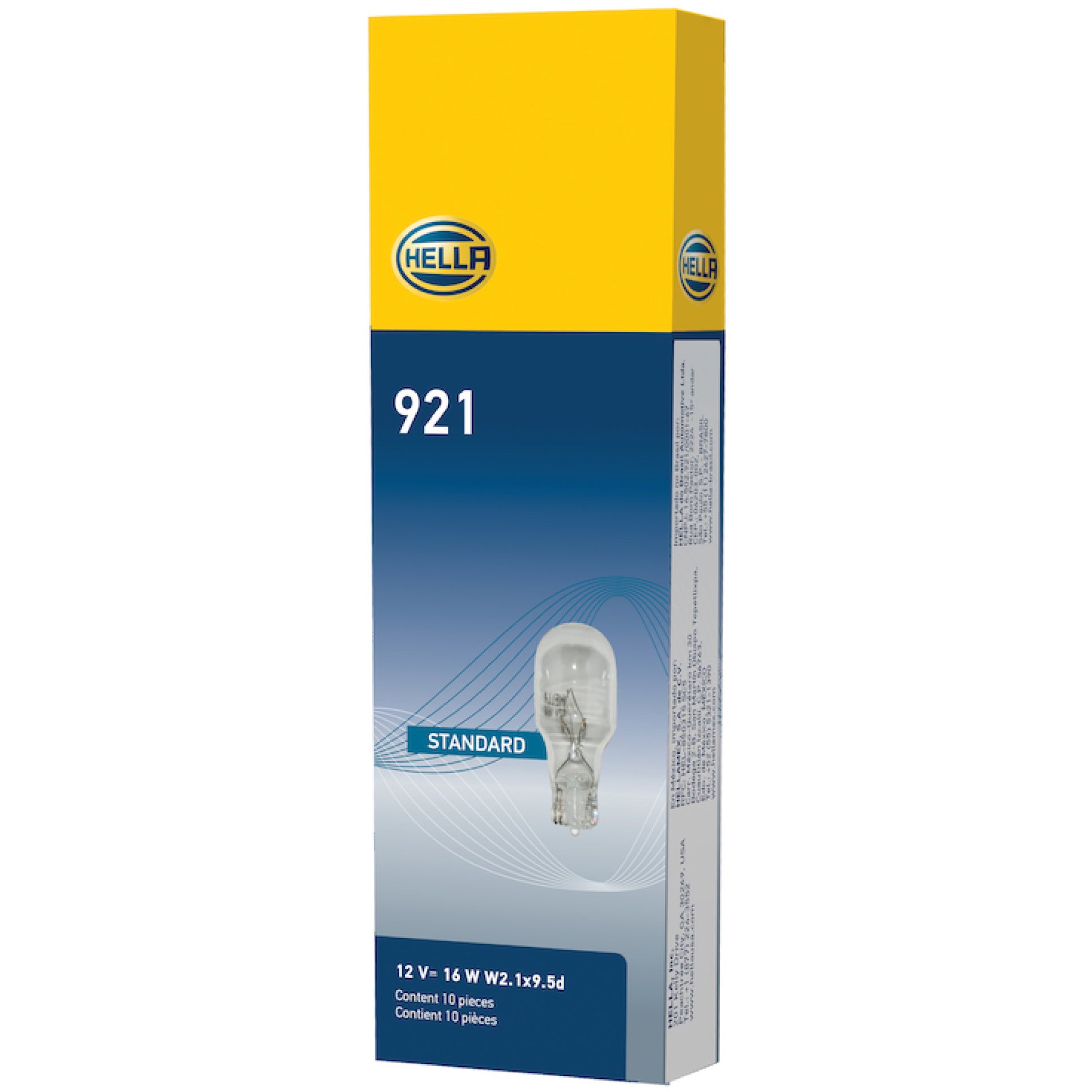 Hella Bulb 921 12V 16W W2.1X9.5d T5 Hella Bulbs