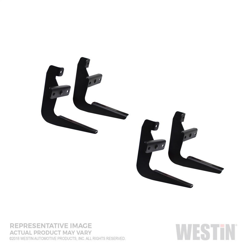 Westin 1992-1999 Chevrolet Suburban Running Board Mount Kit - Black