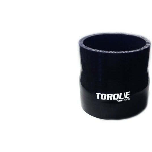 Torque Solution Transition Silicone Coupler: 2.75 inch to 3 inch Black Universal Torque Solution Silicone Couplers & Hoses