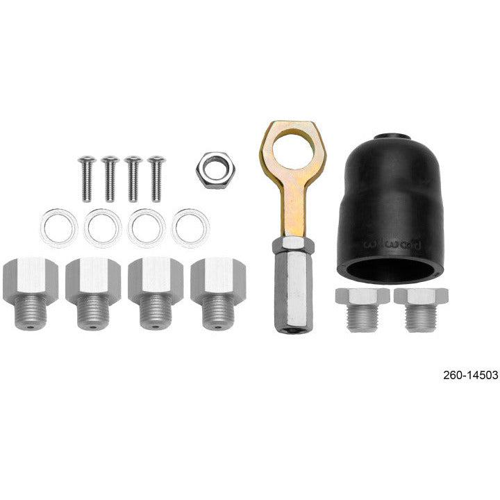 Wilwood Hardware Kit Tandem Master Cylinder - 7/8in & 15/16in Bore Mustang Wilwood Uncategorized