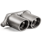 Akrapovic 2018 Porsche 911 GT3 RS (991.2) Tail Pipe Set (Titanium) Akrapovic Tips