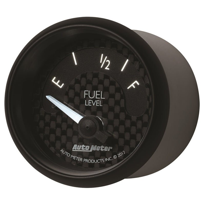 Autometer GT Series 52mm Short Sweep Electronic 73-10 ohms Fuel Level (For most Ford and Chrysler) AutoMeter Gauges