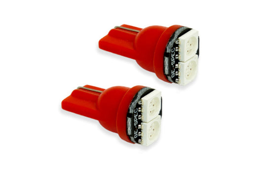 Diode Dynamics 194 LED Bulb SMD2 LED - Red (Pair)