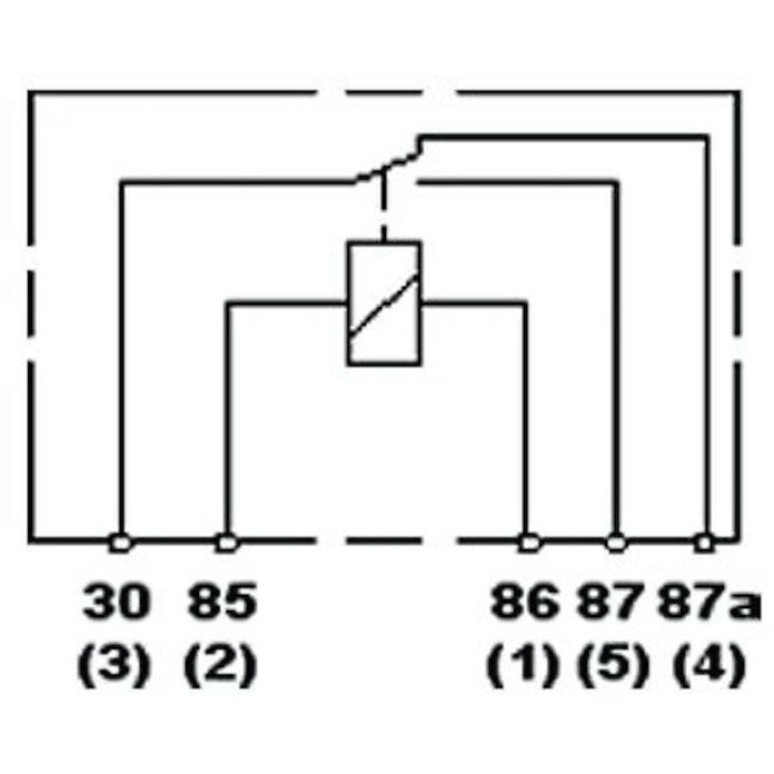 Hella Relay Mini Iso 5 Pole 12V Spdt Bkt Hella Light Accessories and Wiring