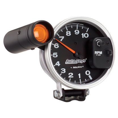 Autometer 5 inch 10,000 RPM Monster Shift Lite Pedestal Tachometer AutoMeter Uncategorized