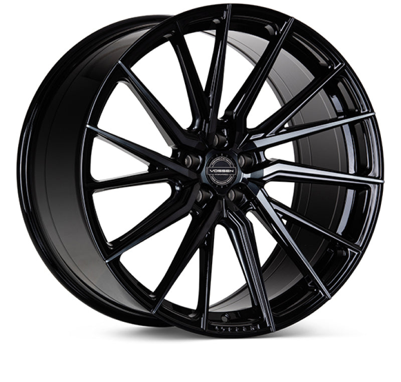 Vossen HF-4T 21x9 / 5x120 / ET30 / Flat Face / 72.56 - Tinted Gloss Black - Right Wheel