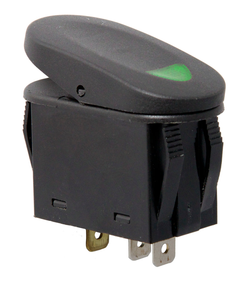 Rugged Ridge 2-Position Rocker Switch Green Rugged Ridge Switch Panels