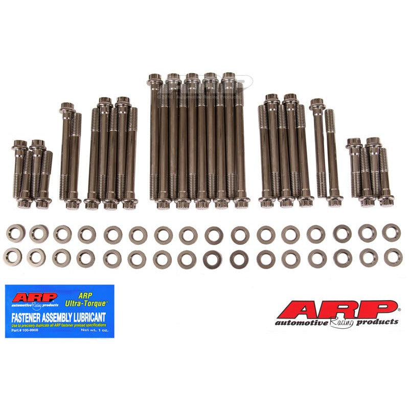 ARP Big Block Chevy With Brodix Aluminum Heads 12pt Head Bolt Kit - Stainless Steel ARP Head Stud & Bolt Kits