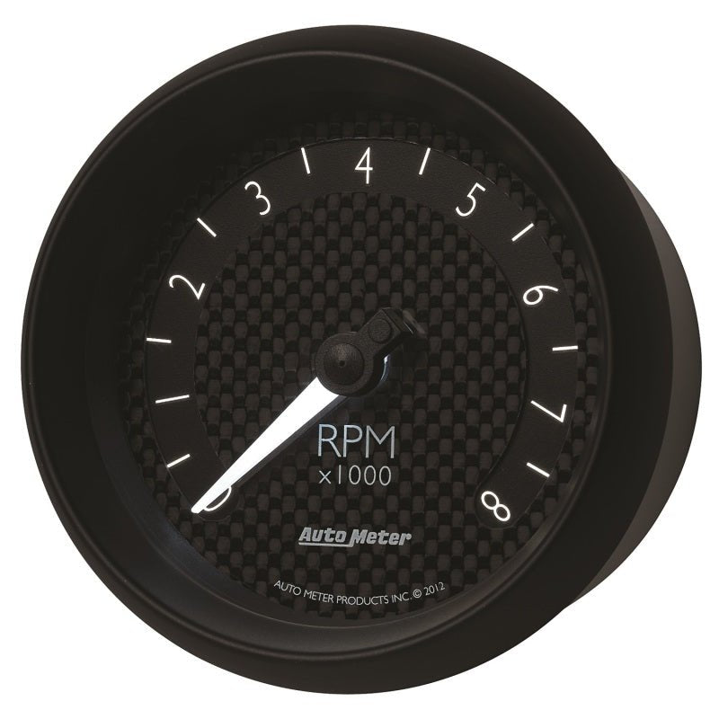 Autometer GT Series 3-3/8in In Dash 8K RPM Tachometer AutoMeter Gauges