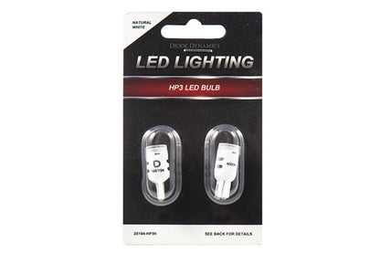 Diode Dynamics 194 LED Bulb HP3 LED - Red (Pair)
