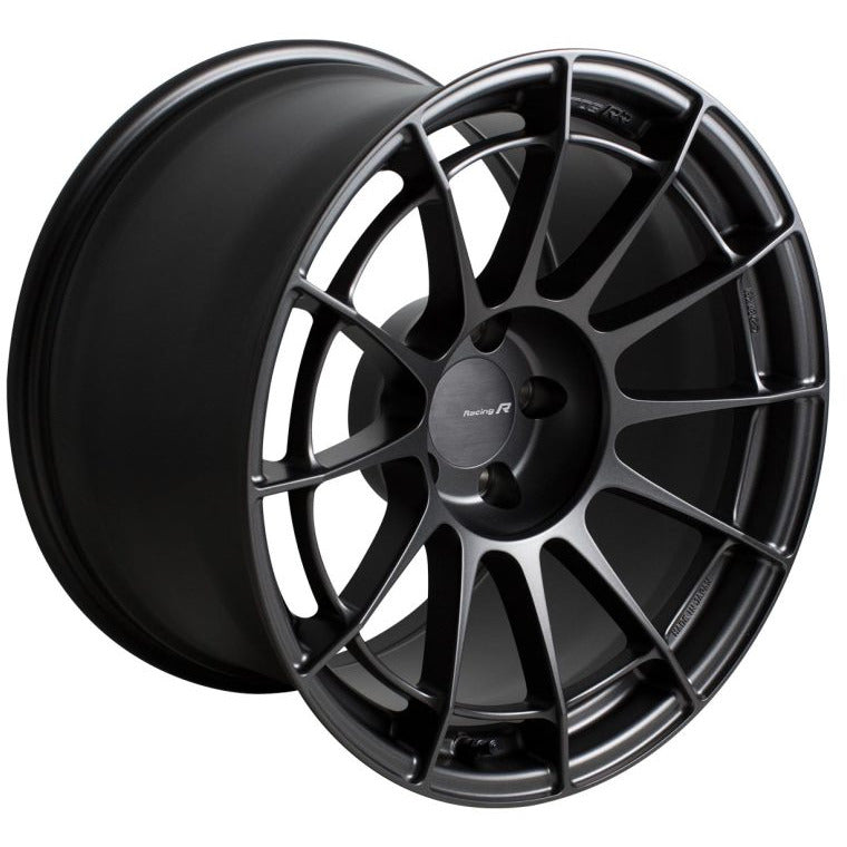 Enkei NT03RR 18x8.5 5x10042mm Offset 75mm Bore - Gunmetal Wheel Enkei Wheels - Cast