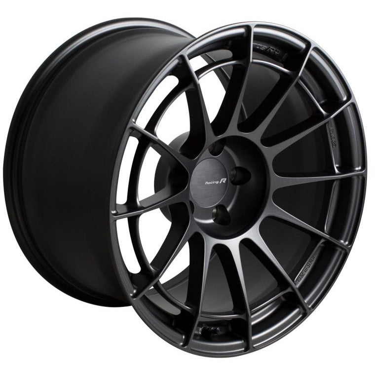 Enkei NT03RR 18x10.5 5x114.3 15mm Offset 75mm Bore Gunmetal Wheel Enkei Wheels - Cast