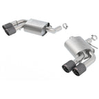 Borla 2016 Chevy Camaro V8 SS AT/MT ATAK Rear Section Exhaust w/o Dual Mode Valves Borla Axle Back