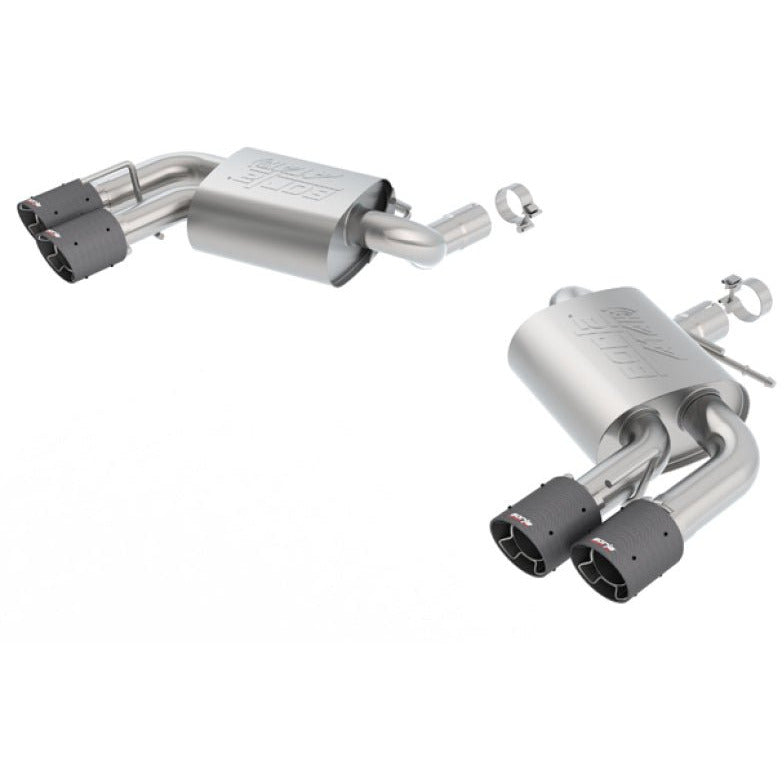 Borla 2016 Chevy Camaro V8 SS AT/MT ATAK Rear Section Exhaust w/o Dual Mode Valves Borla Axle Back