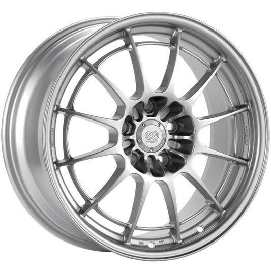 Enkei NT03+M 18x10.5 5x114.3 30mm Offset 72.6mm Bore Silver Wheel Enkei Wheels - Cast