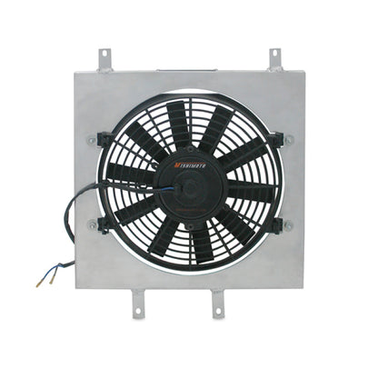 Mishimoto 22x18x3.5 Dual Pass Race Radiator Aluminum Fan Shroud Kit Mishimoto Fans & Shrouds