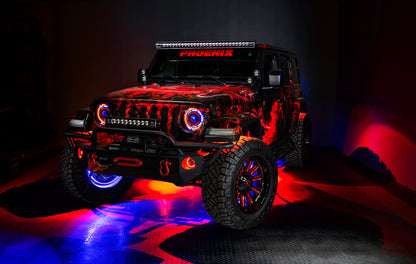 Oracle Jeep Wrangler JK/JL/JT High Performance W LED Fog Lights - w/o Controller SEE WARRANTY