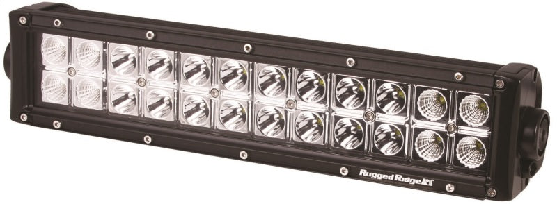 Rugged Ridge 13.5 Inch Combo Flood/Driving LED Light Bar 72 W Rugged Ridge Light Strip LED