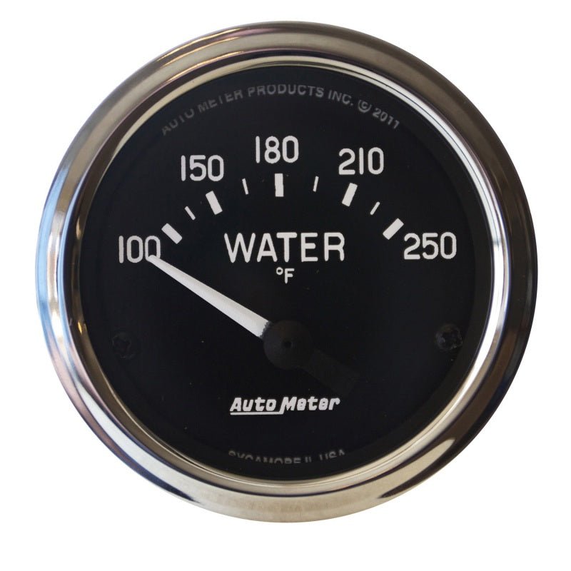 Autometer Cobra 2 1/16in 100-250 Def F Electric Water Temp Gauge AutoMeter Gauges