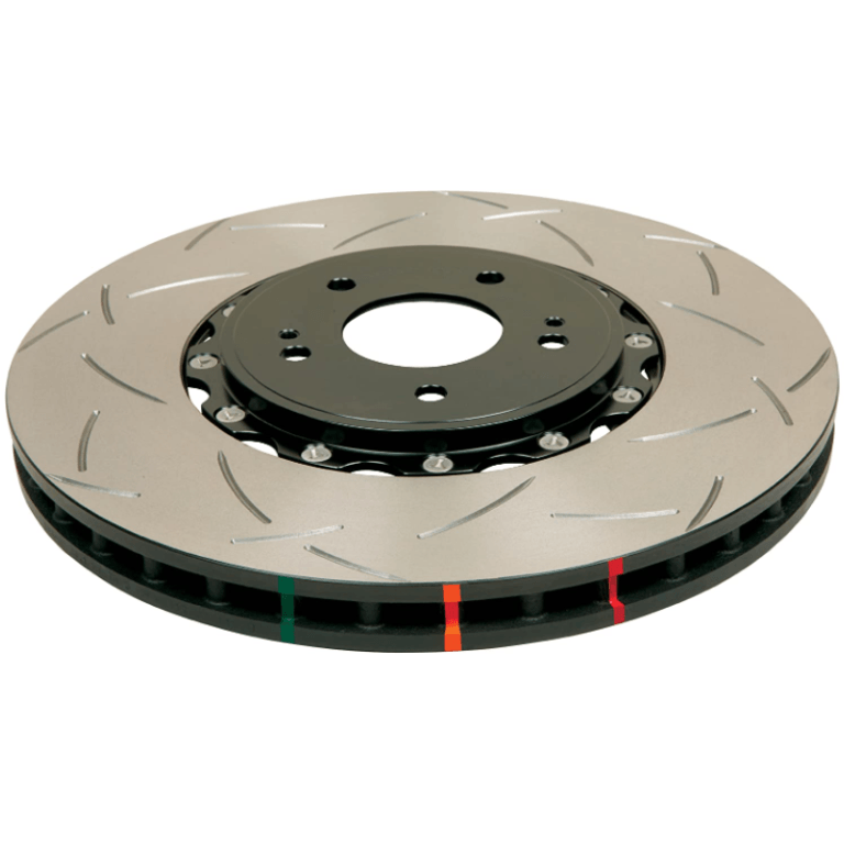 DBA 09-15 Lotus Evora F Front Slotted 5000 Series 2 Piece Rotor Assembled w/ Black Hat DBA Brake Rotors - 2 Piece