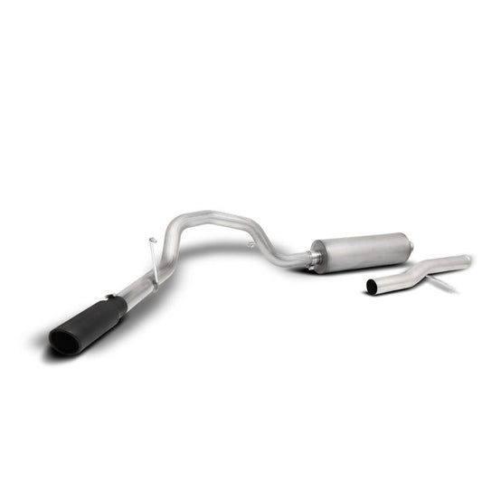 Gibson 20-21 GMC Sierra 2500HD/3500HD 6.6L Cat-Back Single Exhaust System Stainless - Black Elite Gibson Catback