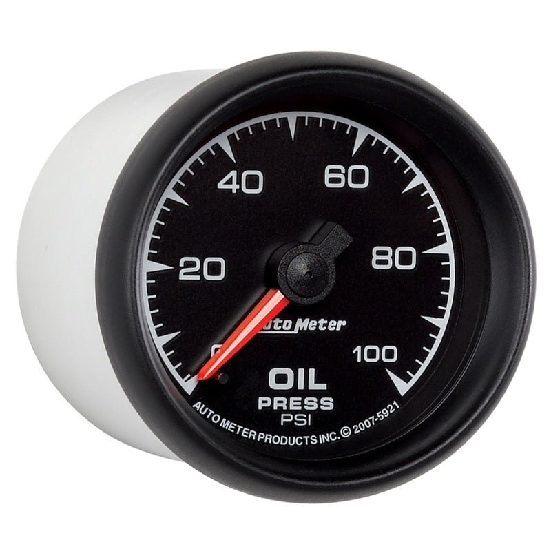 Autometer ES 52mm 0-100 PSI Mechanical Oil Pressure Gauge AutoMeter Gauges