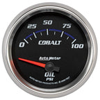 Autometer Cobalt 66.7mm 0-100 PSI Oil Pressure Gauge AutoMeter Gauges
