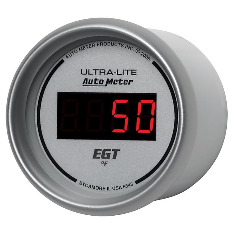 Autometer Ultra-Lite 52MM 0-2000 Degree Digital Pyrometer AutoMeter Gauges