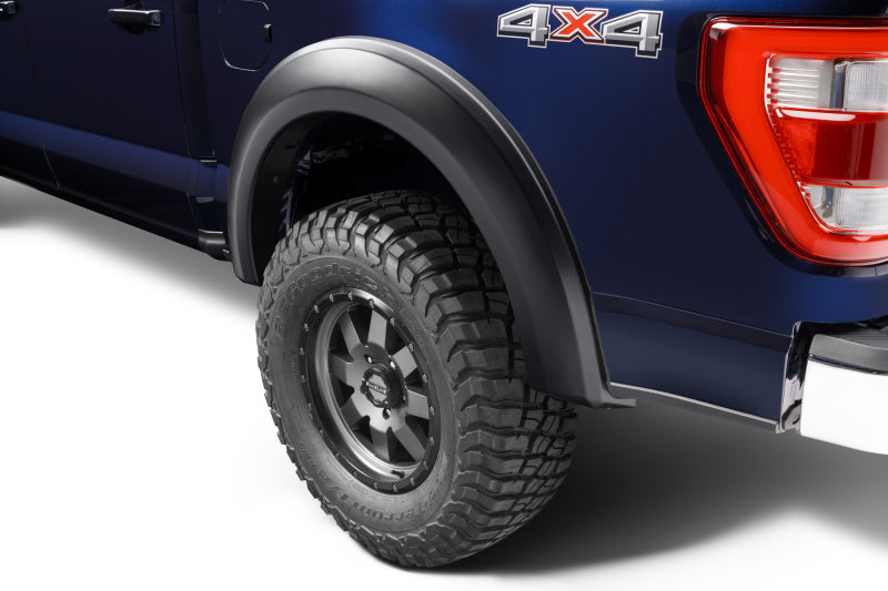 Bushwacker 2021 Ford F-150 (Excl. Lightning) Extend-A-Fender Style Flares 4pc - Black