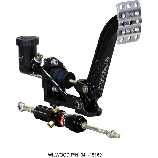 Wilwood Clutch Kit - Forged Adj. Pedal / MC / Slave - Floor Mount - 6:1 Wilwood Pedals