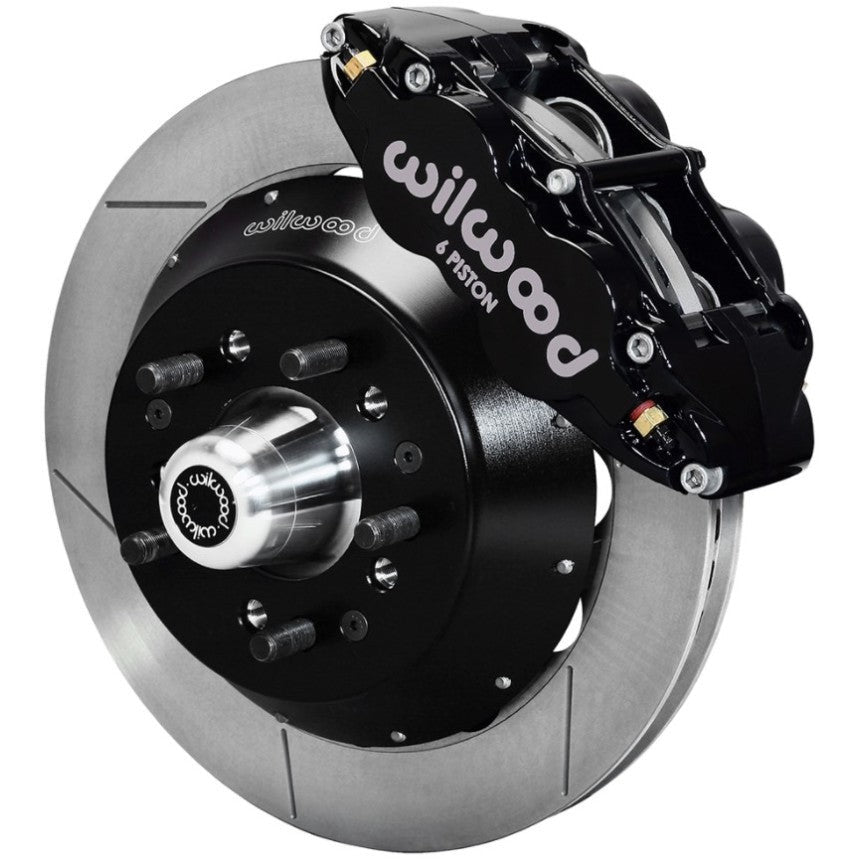 Wilwood Narrow Superlite 6R Dust-Seal Big Brake Front Brake Kit 14in. With Wilwood Pro Spindle Wilwood Big Brake Kits