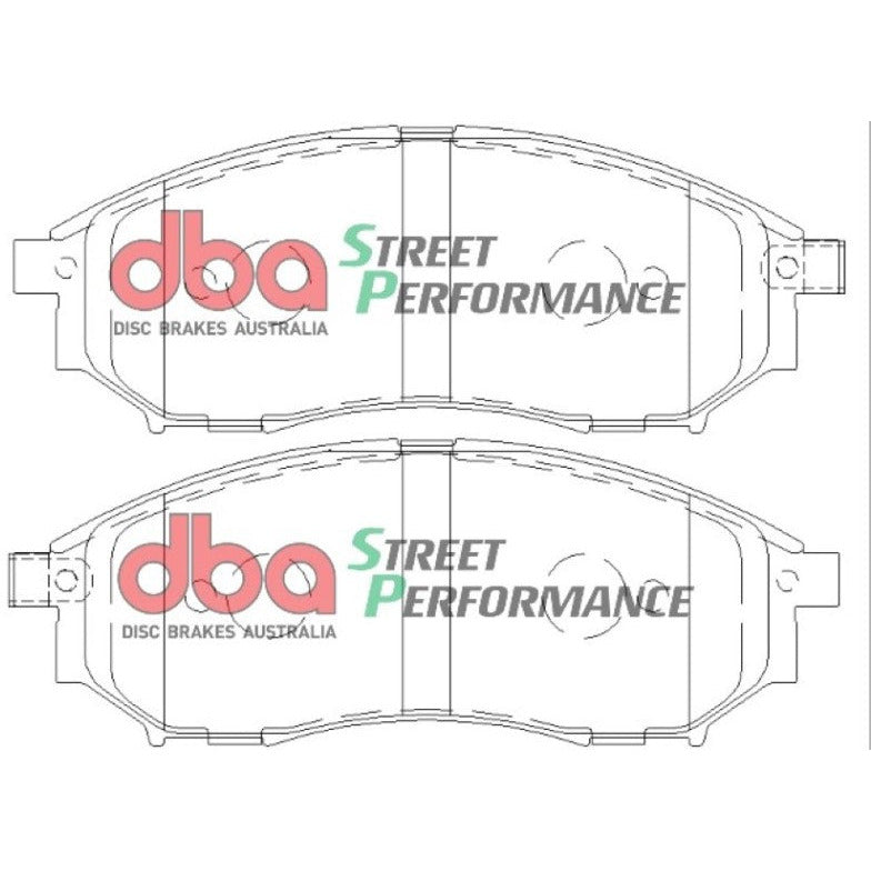 DBA 02-06 Infiniti Q45 SP500 Brake Pads DBA Brake Pads - Performance