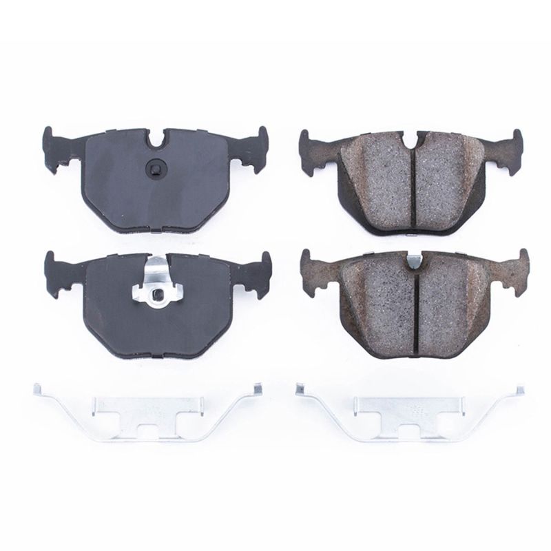 Power Stop 01-05 BMW 330Ci Rear Z17 Evolution Ceramic Brake Pads w/Hardware