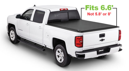 Tonno Pro 14-19 Chevy Silverado 1500 6.6ft Fleetside Lo-Roll Tonneau Cover