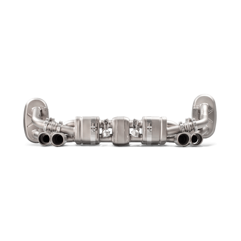 Akrapovic 12-15 Porsche 911 Carrera S/4/4S/GTS (991) Slip-On Line (Titanium) w/ Titanium Tips Akrapovic Muffler