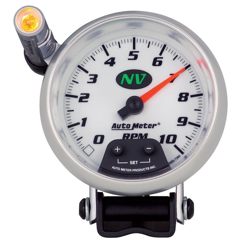Autometer Quick Lite 3 3/4in 10k RPM Pedestal Tachometer w/ ext. AutoMeter Gauges