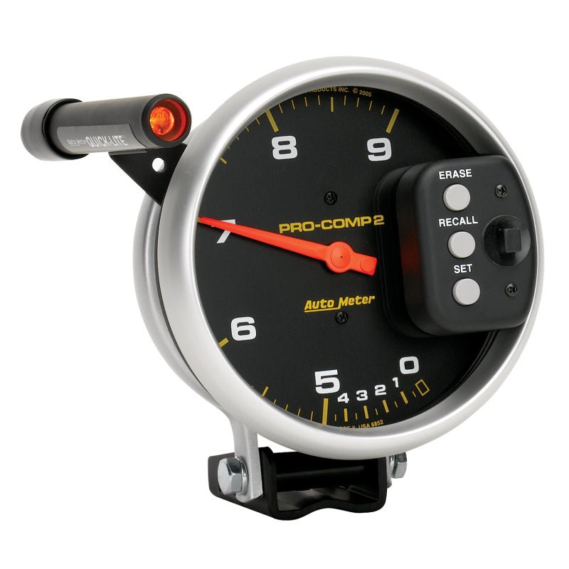 Autometer Pro-Comp 5 inch 9000 RPM Dual Range w/ Shift-Lite and Memory Tach AutoMeter Gauges