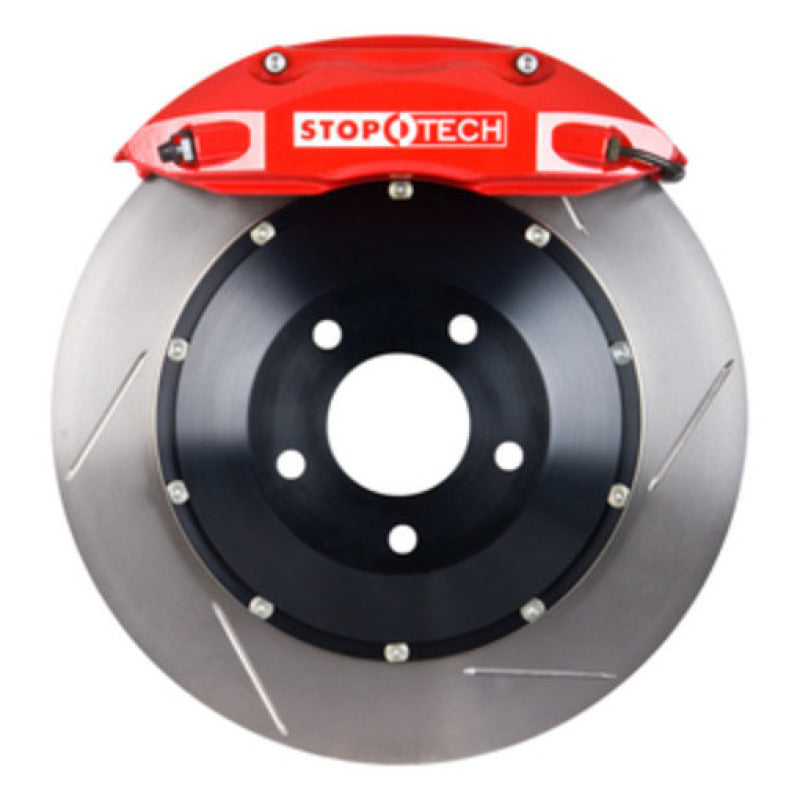 StopTech 89-95 Nissan Skyline GT-R R32 Front BBK ST40 352x32 Slotted Rotors Red Calipers Stoptech Big Brake Kits