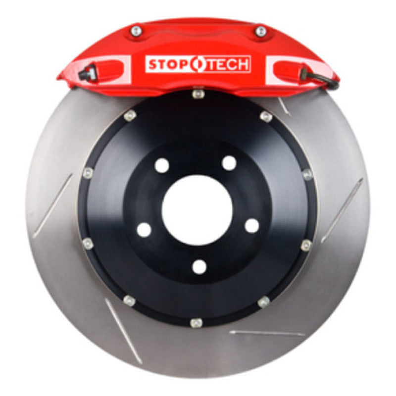 StopTech 97-04 Chevrolet Corvette Front BBK w/ Red ST-40 Calipers Slotted 355x32mm Rotors Stoptech Big Brake Kits