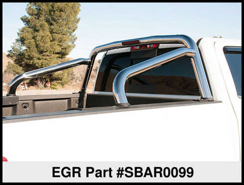 EGR 14-19 Chevrolet Silverado 1500 Stainless Steel S-Series Sports Bar