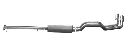 Gibson 15-19 GMC Sierra 2500 HD Base 6.0L 3in Cat-Back Dual Sport Exhaust - Stainless