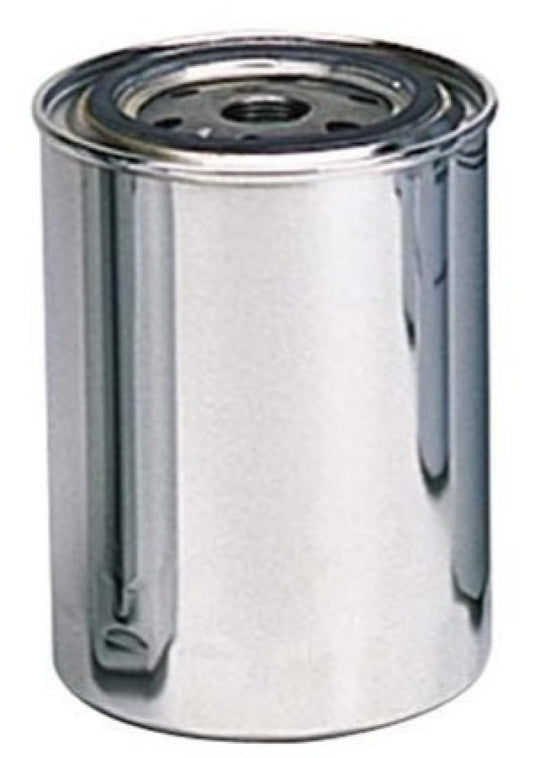 Moroso Ford/Mopar/Import 3/4in Thread 5-1/4in Tall Oil Filter - Chrome