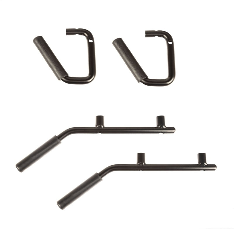 Rugged Ridge Steel Grab Handles F/R Kit Black 07-18 Jeep Wrangler JK/JKU Rugged Ridge Dash & Interior Trim