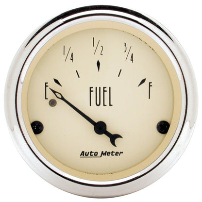 Autometer Antique Beige 5 Piece Kit 3-3/8in & 2-1/16 Elec. Speedometer Gauges AutoMeter Gauges