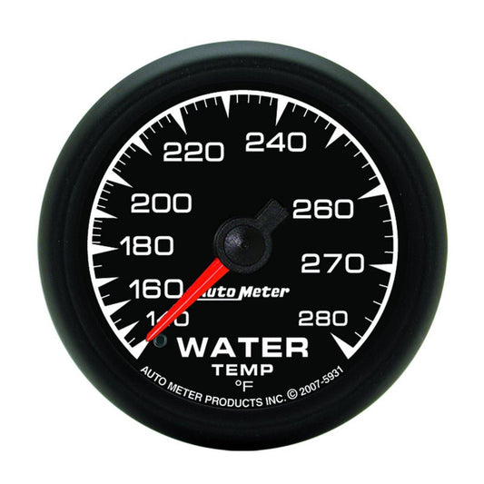 Autometer ES 52mm 140-280 Deg F Mechanical Water Temperature Gauge AutoMeter Gauges