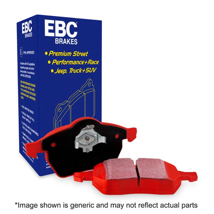 EBC 04-08 Porsche Boxster (Cast Iron Rotors only) 2.7 Redstuff Rear Brake Pads